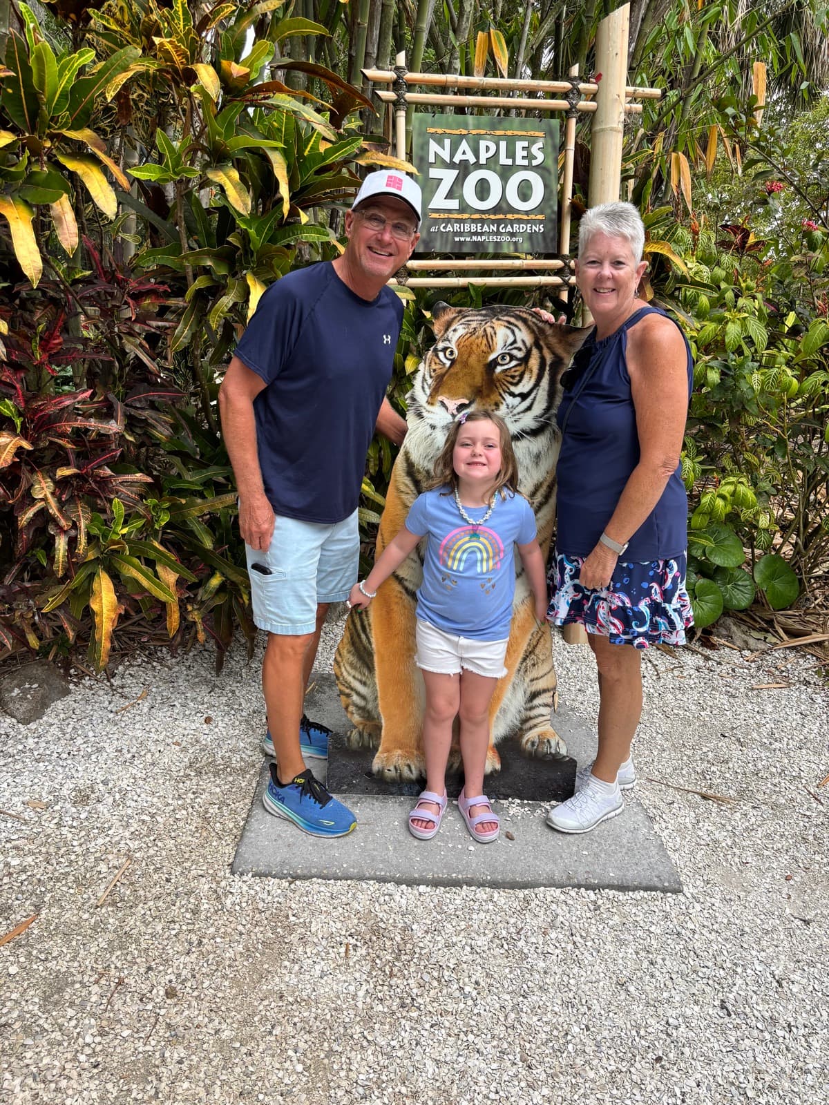 A family day out at the Naples Zoo